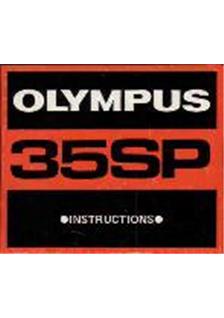 Olympus 35 SP manual. Camera Instructions.